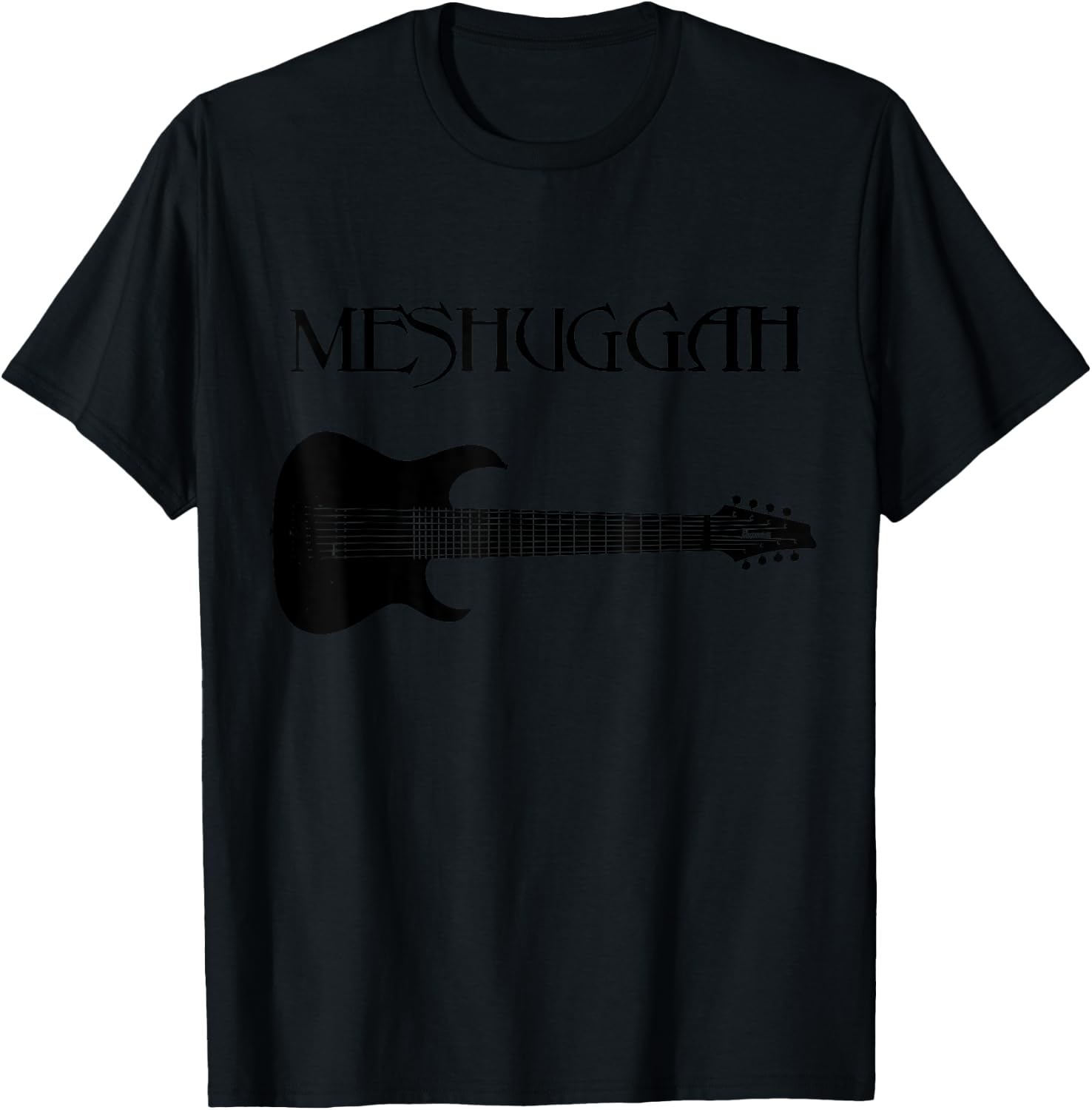 Meshuggah 8 string signature guitar T-Shirt - T-Shirt | Black