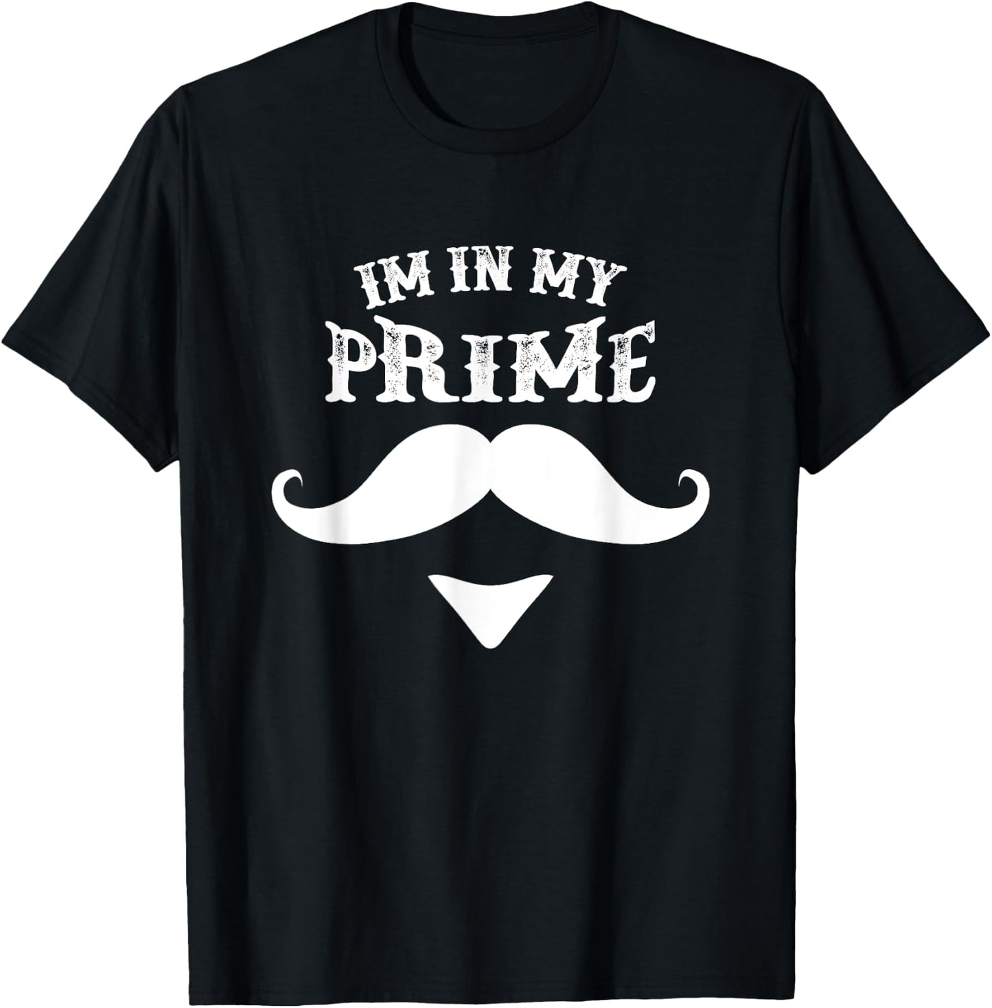 I'm on my Prime Western Doc Holiday with Moustache T-Shirt - T-Shirt | Black