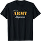 Proud Army Stepmom T Shirt T-Shirt - T-Shirt | Black