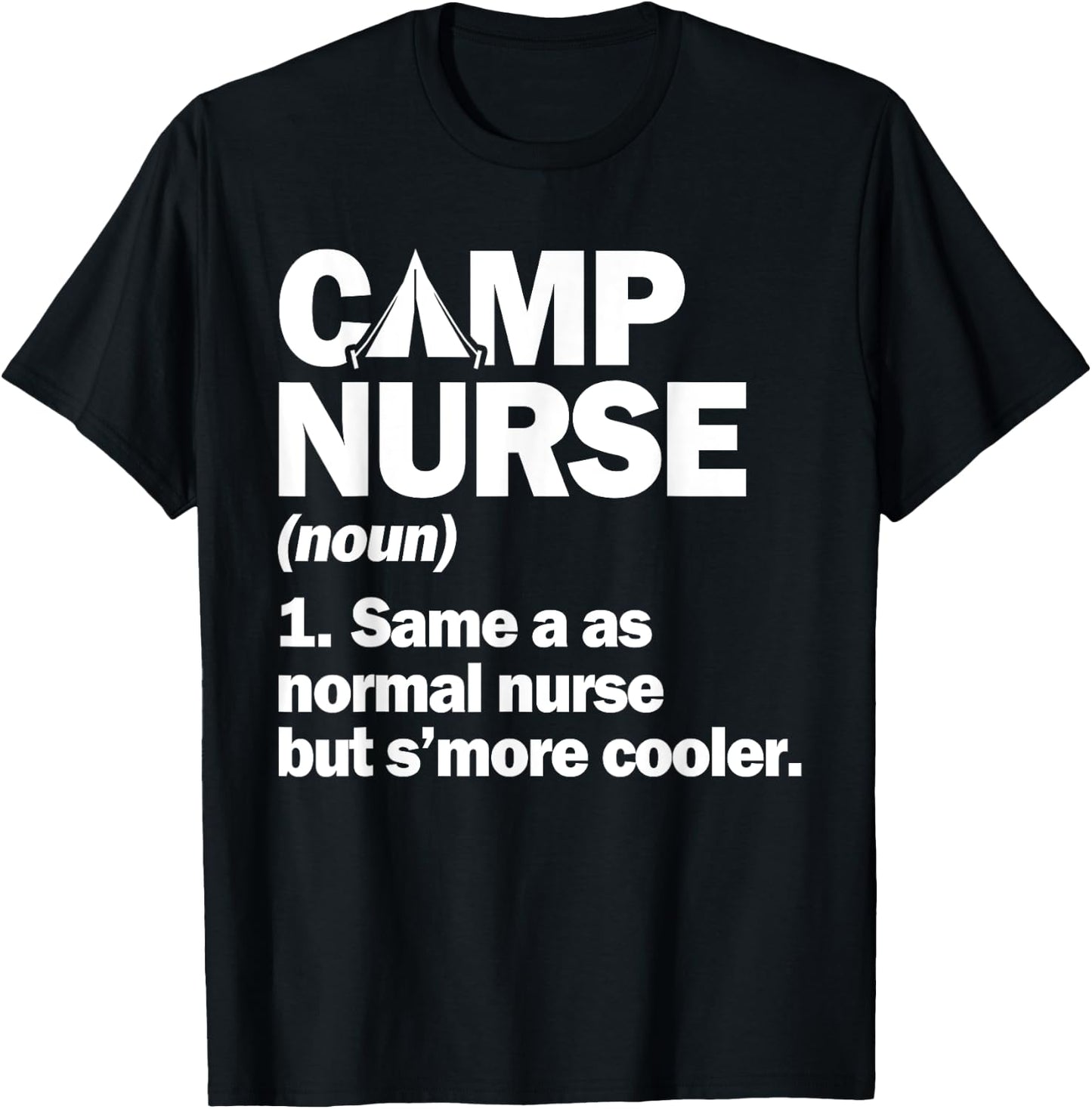 Camp nurse s'more cooler T-Shirt - T-Shirt | Black