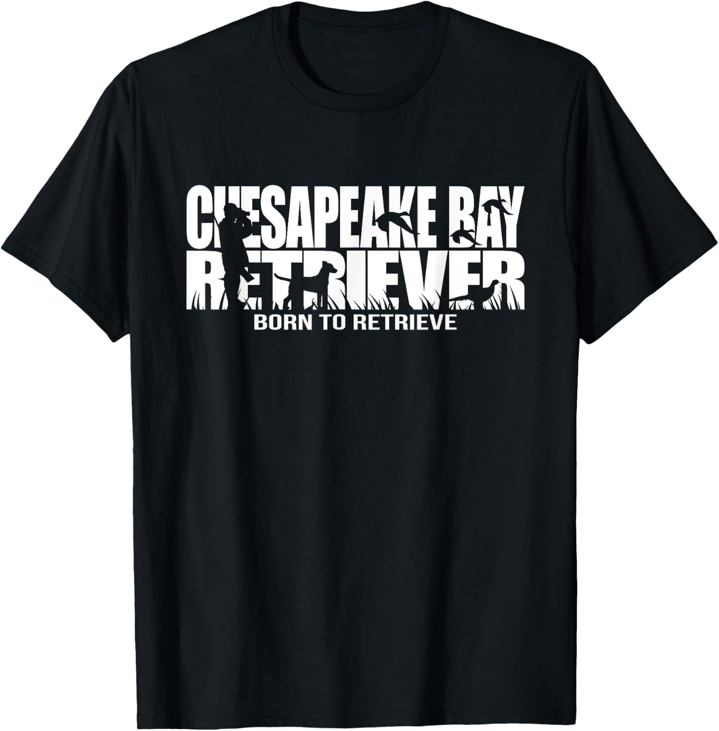 Funny Chesapeake Bay Retriever T Shirt dog gift Hund T-Shirt - T-Shirt | Black