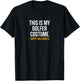 This Is My Golfer Costume Funny Halloween T-Shirt - T-Shirt | Black