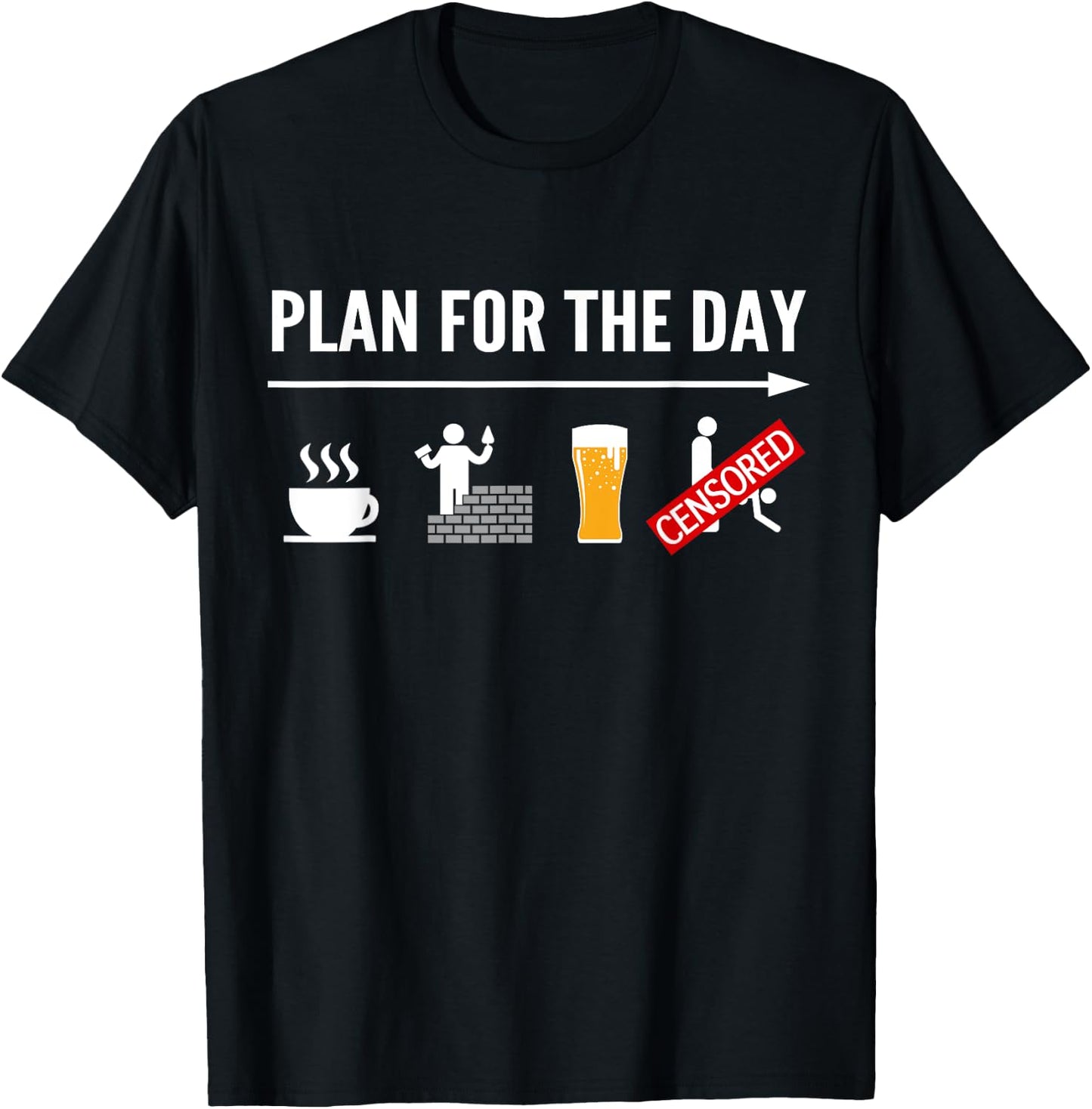 Masonry Shirts Men Women Concrete Worker Brick Layer Gifts T-Shirt - T-Shirt | Black