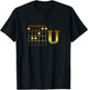 Funny F Chord U Guitarist Player Gift - Guitar Lover T-Shirt - T-Shirt | Black
