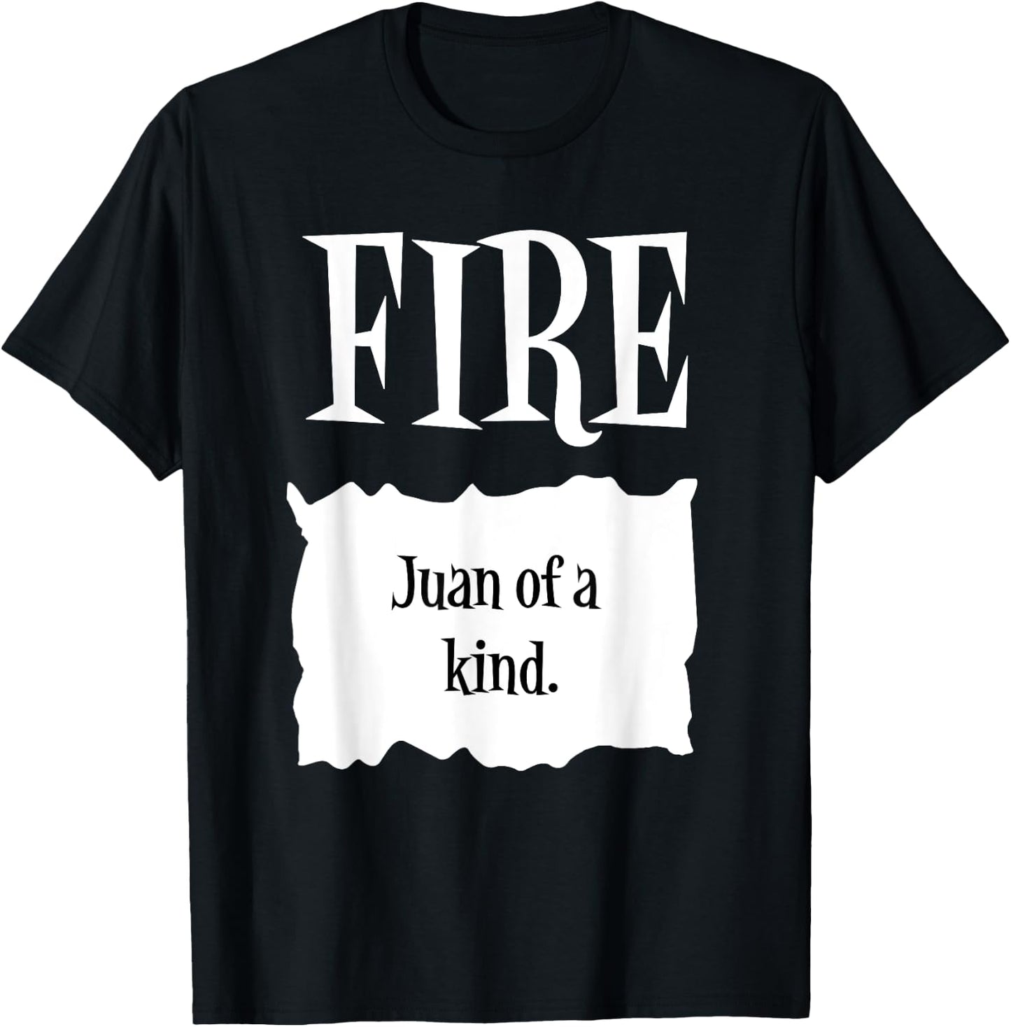FIRE - Hot Packet Halloween Taco Costume T-Shirt - T-Shirt | Black