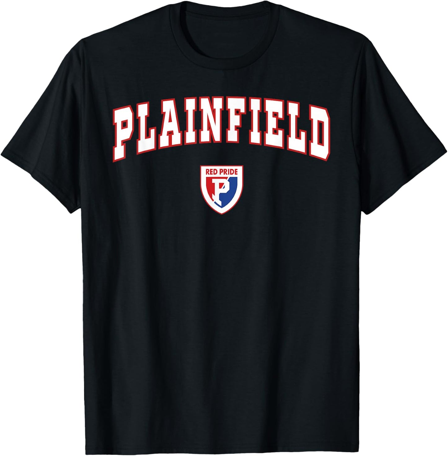 Plainfield High School Quakers T-Shirt - T-Shirt | Black