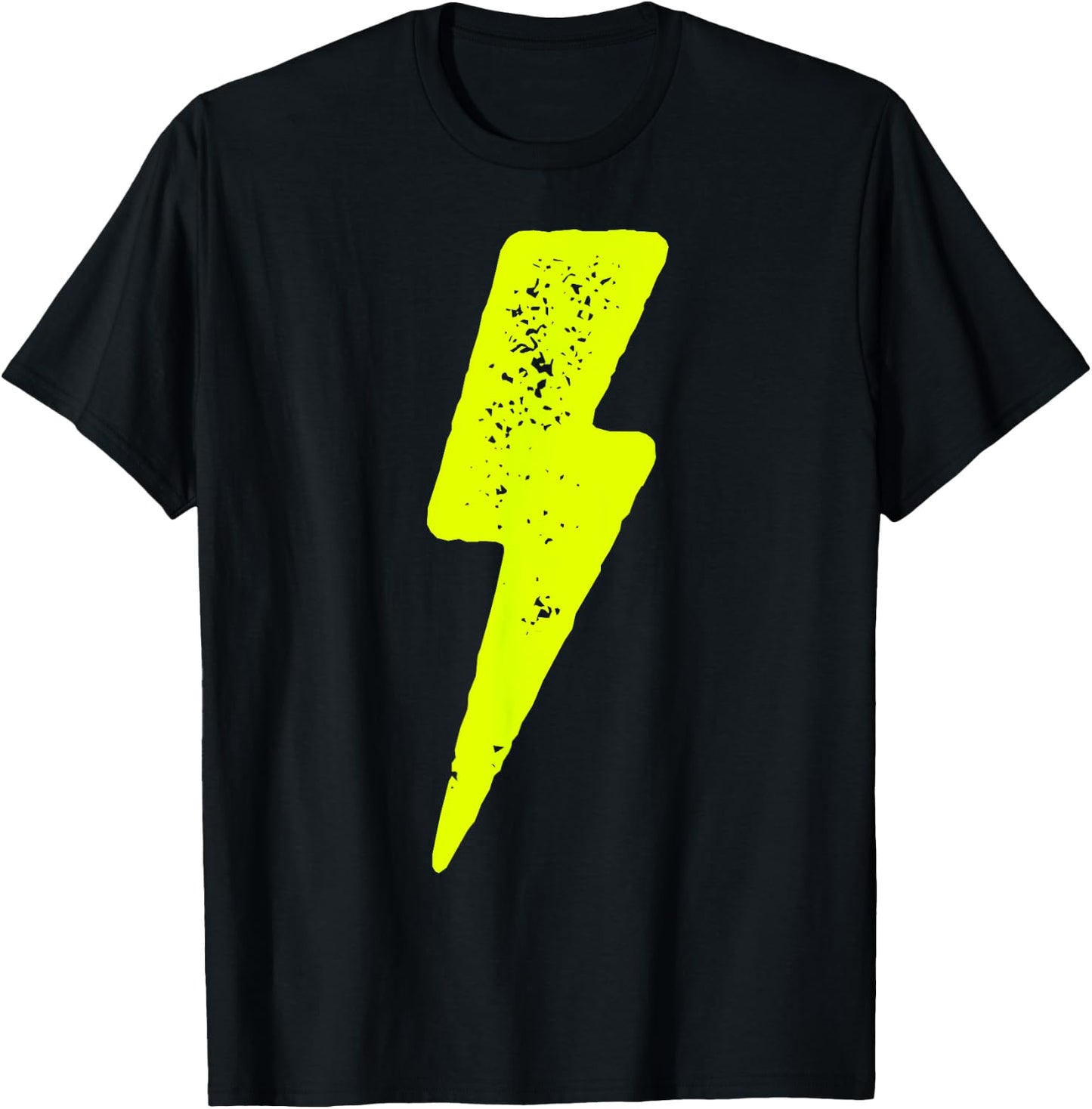 Cool Lightening bolt for sporty athletes teenagers kids T-Shirt - T-Shirt | Black