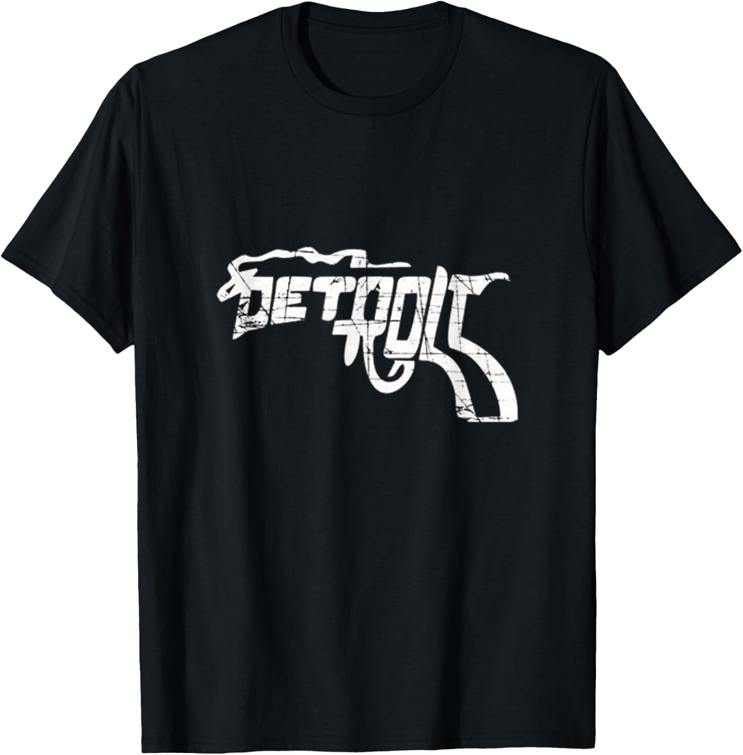 Detroit Pistol Shirt T-Shirt - T-Shirt | Black