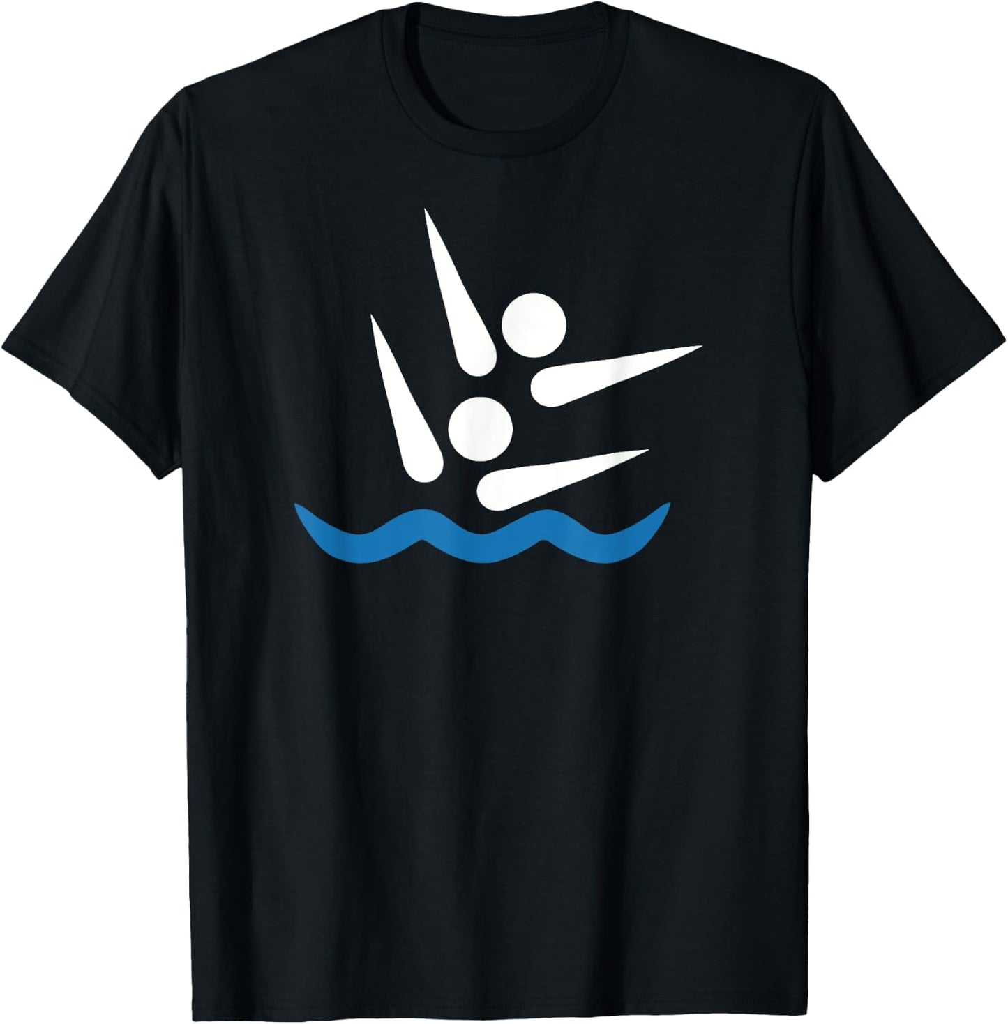 Synchronized swimming T-Shirt - T-Shirt | Black