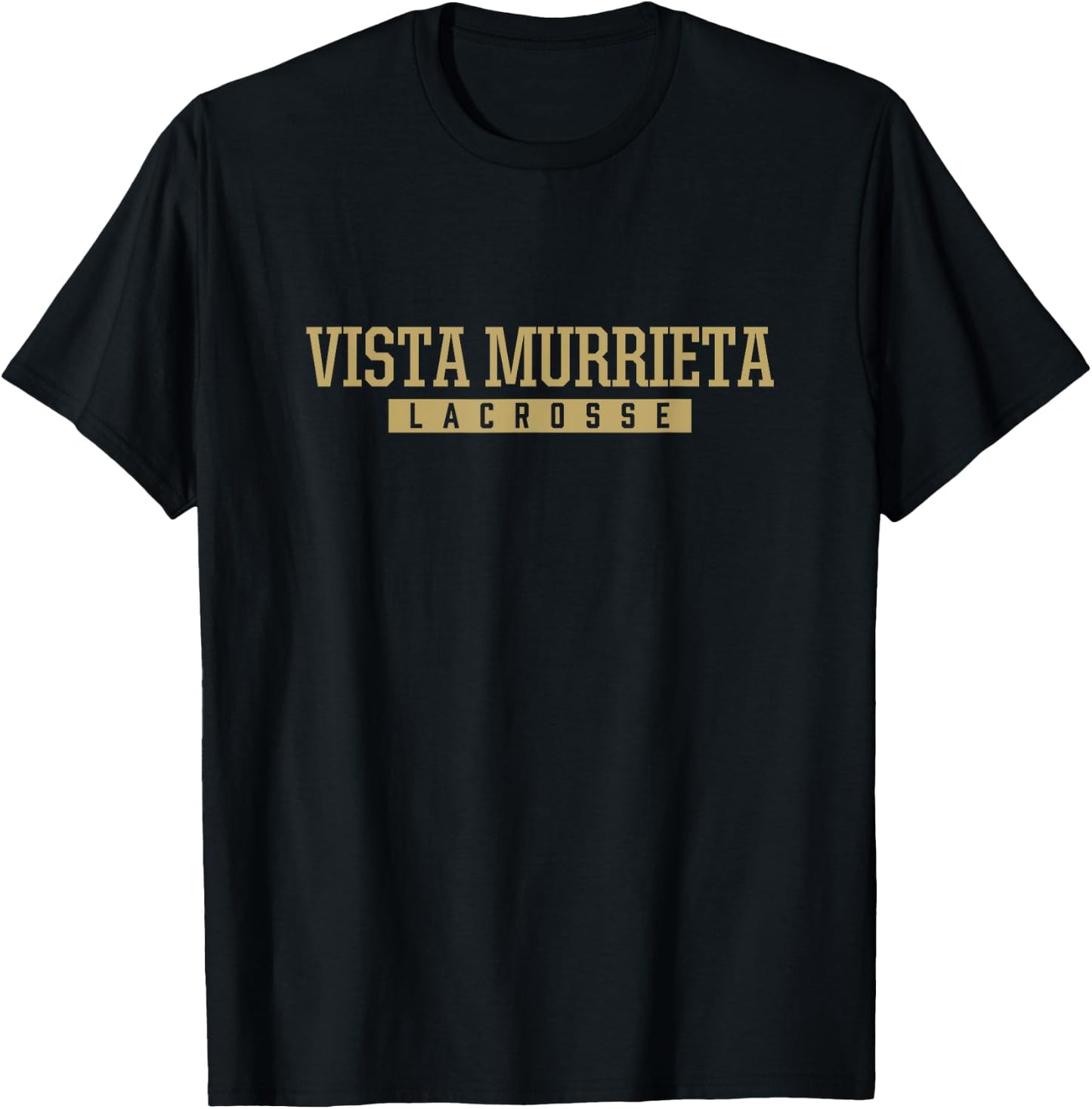 Vista Murrieta High School Lacrosse T-Shirt - T-Shirt | Black