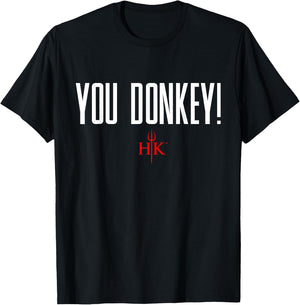 Official Hell's Kitchen You Donkey! T-Shirt - T-Shirt | Black