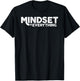Growth Mindset Entrepreneur Teacher Fitness Motivation Shirt T-Shirt - T-Shirt | Black