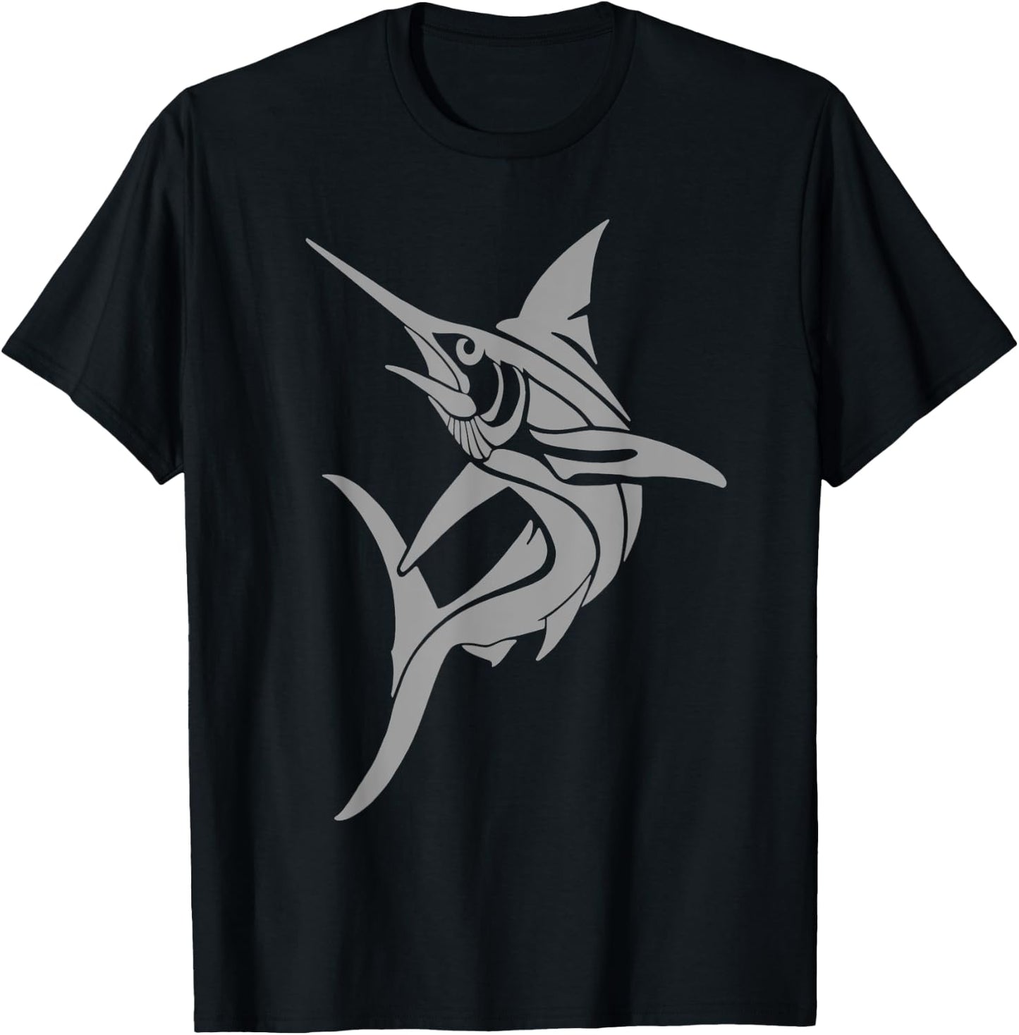 Jumping Marlin T-Shirt - T-Shirt | Black