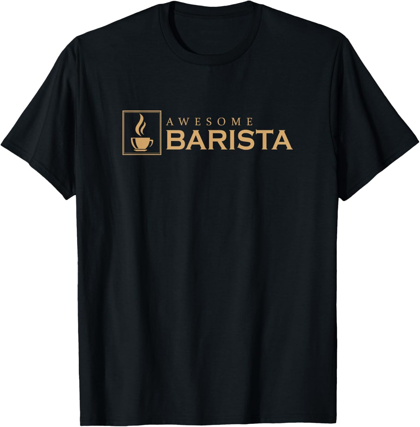 Awesome Barista Coffee Bar Baristas Espresso Gifts T-Shirt - T-Shirt | Black