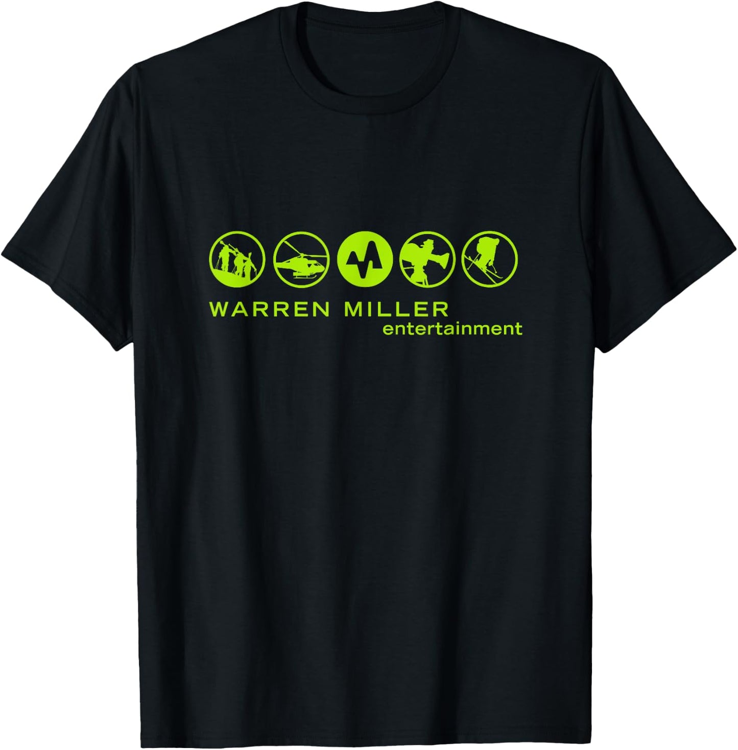 Warren Miller: Action Bug , Relaxed Fit T-Shirt - T-Shirt | Black