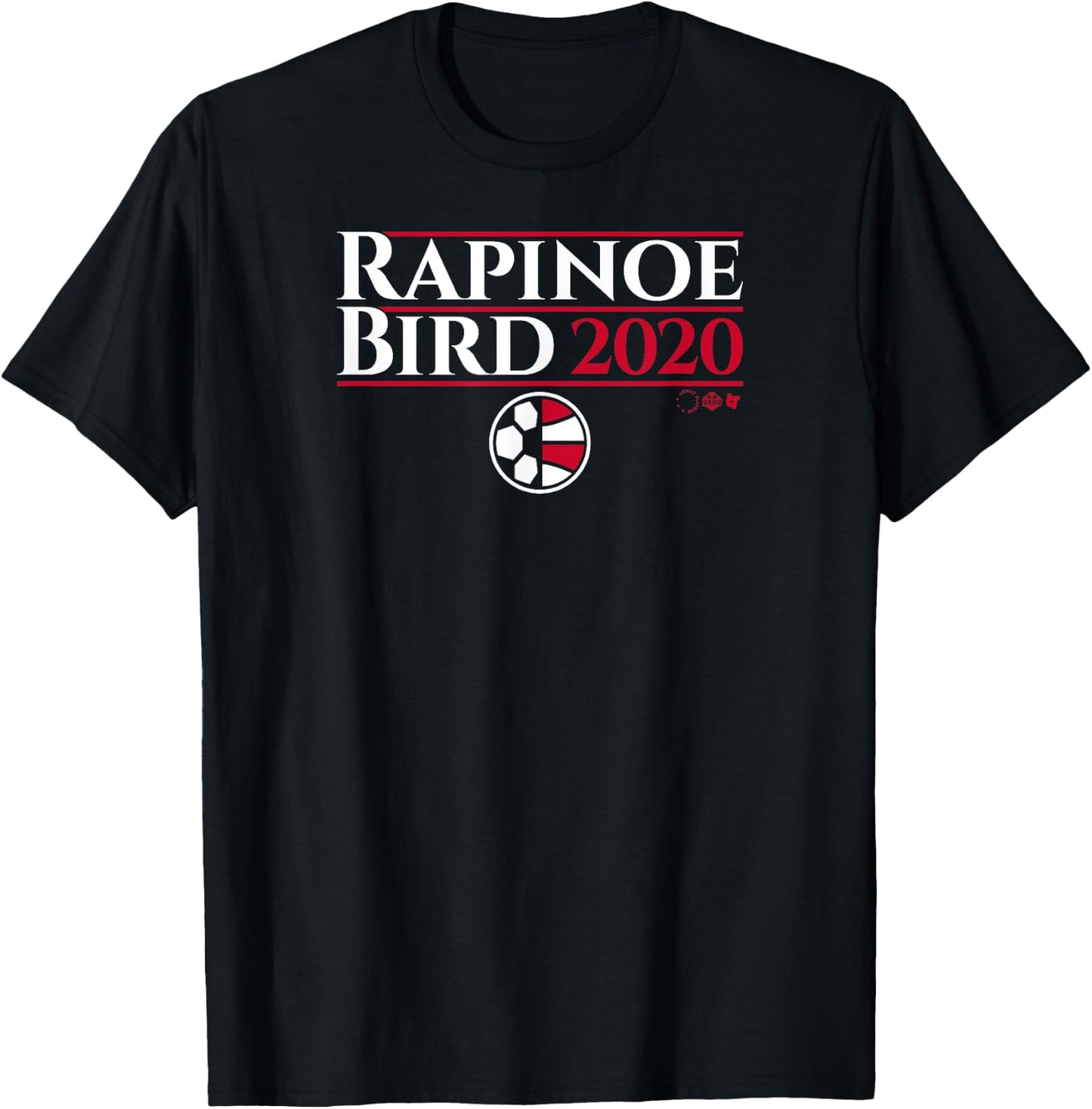 Megan Rapinoe, Sue Bird - Rapinoe Bird 2020 T-Shirt - T-Shirt | Black