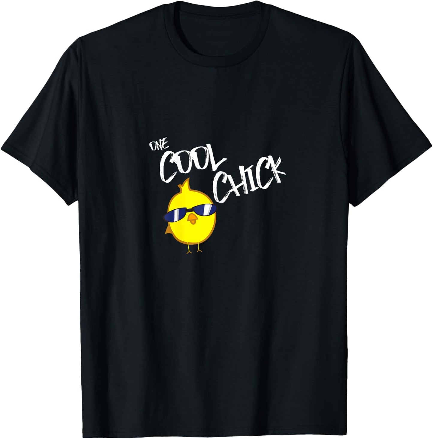 One Cool Chick Graphic T-Shirt - T-Shirt | Black