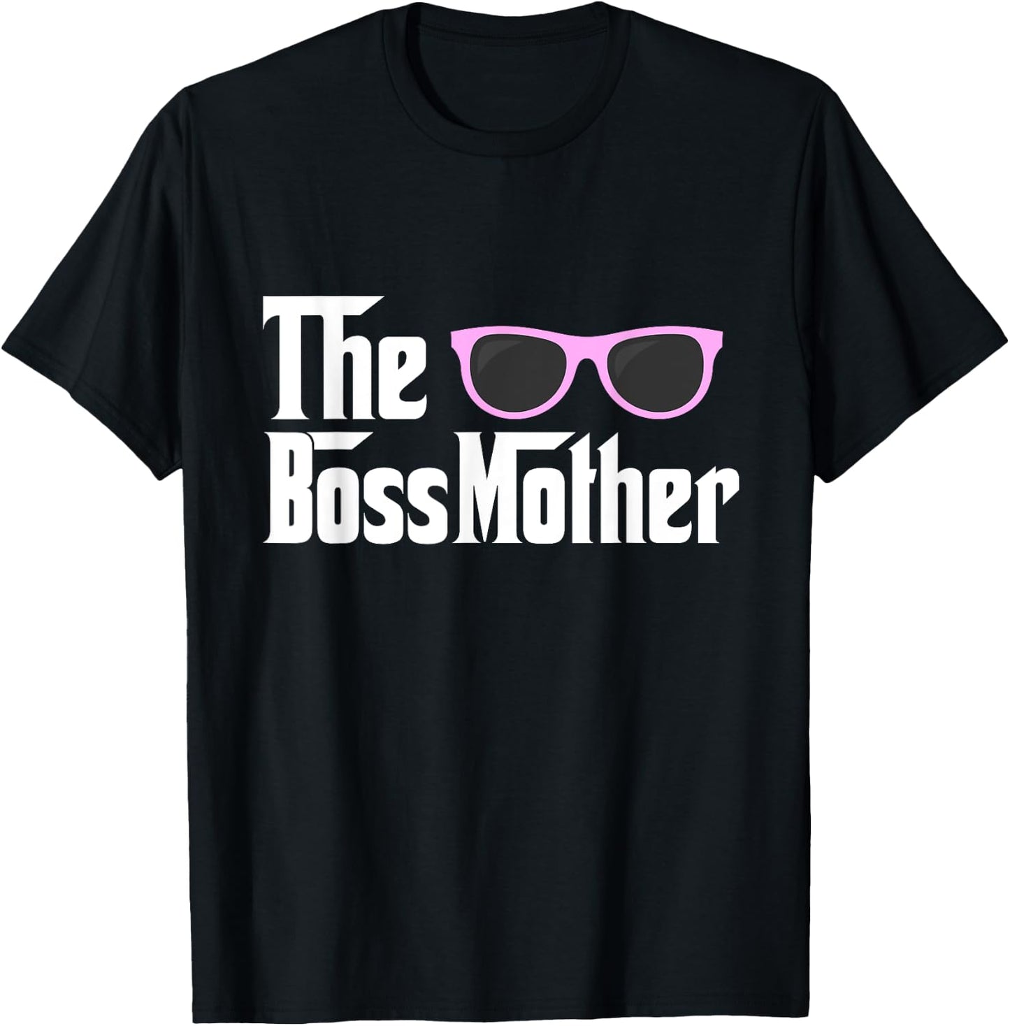 Mini Boss Father Mother Son Daughter Baby Matching T-Shirt - T-Shirt | Black