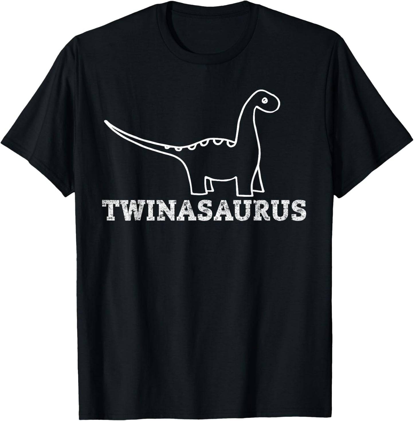 My Twin Shirt, Twinsies Funny Twin Twinning Dyno T-Shirt - T-Shirt | Black