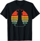 Retro Sunset Rook Chess , Women, Kids, Chess Lovers - Black, Small, Short Sleeve T-Shirt - T-Shirt | Black