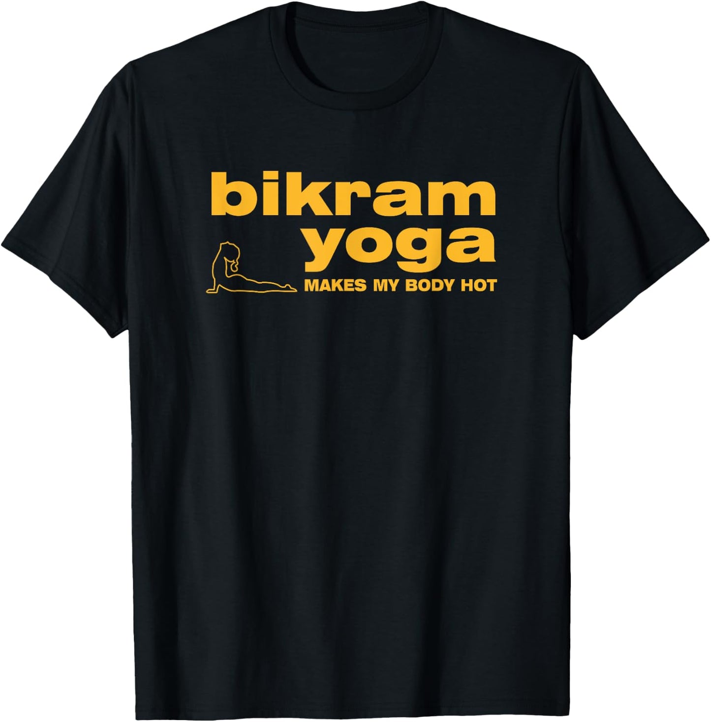 Bikram Hot Yoga 26 Poses Instructor & Student Mental Workout T-Shirt - T-Shirt | Black