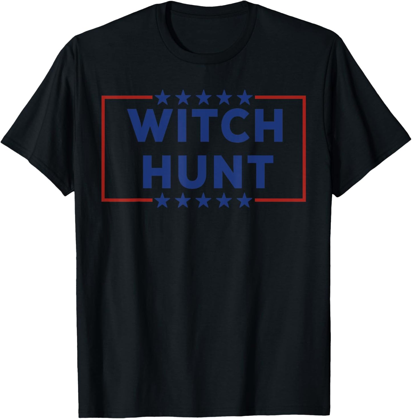 Funny Witch Hunt, Donald Trump Halloween Costume T-Shirt - T-Shirt | Black
