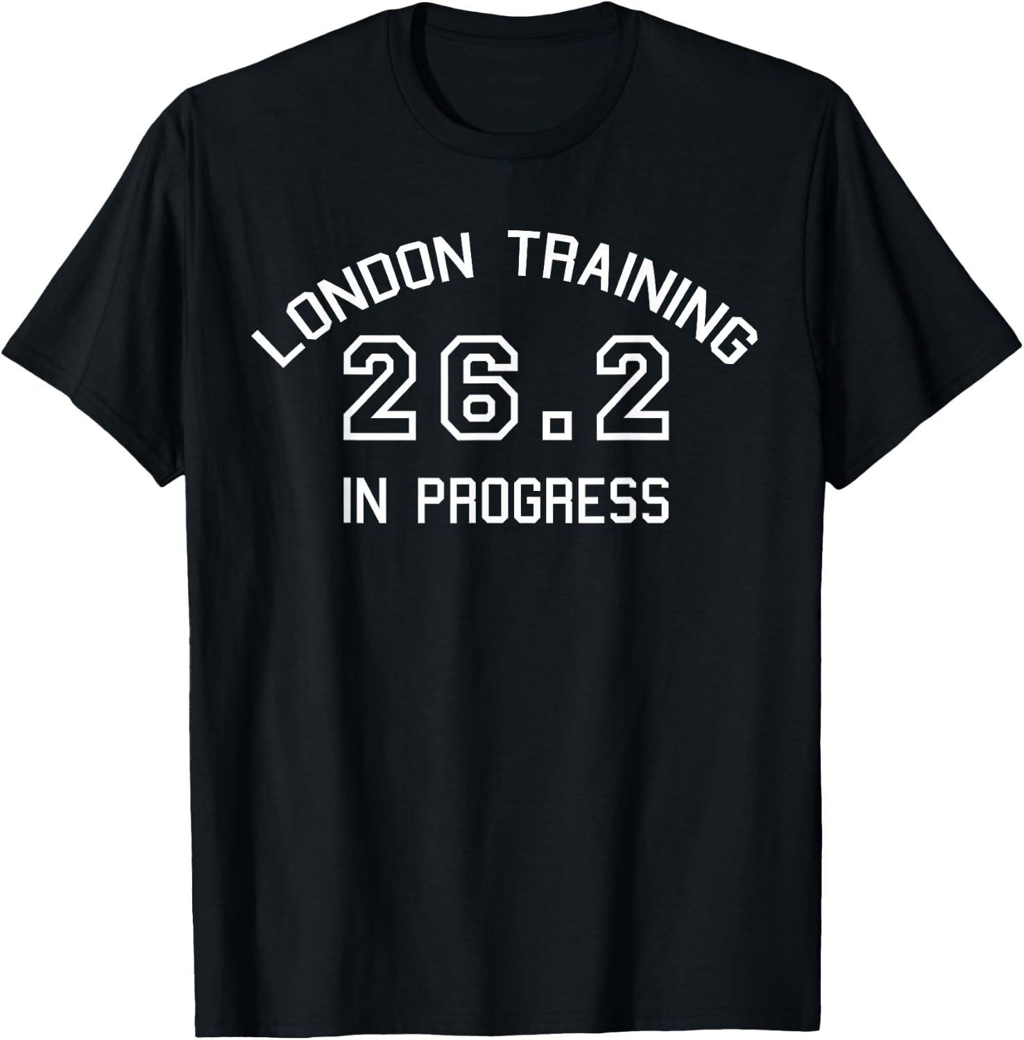 London 26.2 Marathon Training T-Shirt - T-Shirt | Black