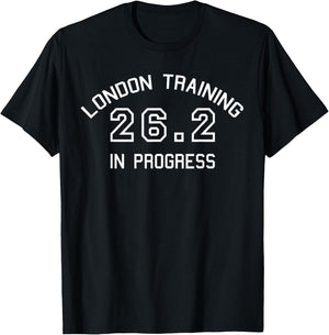 London 26.2 Marathon Training T-Shirt - T-Shirt | Black