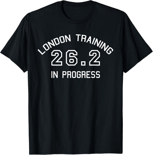 London 26.2 Marathon Training T-Shirt - T-Shirt | Black