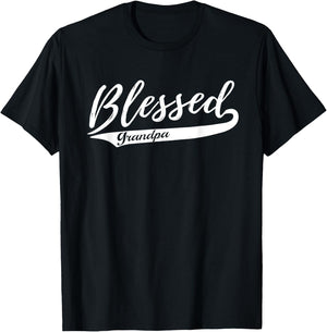 Blessed Grandpa: for Christians T-Shirt - T-Shirt | Black