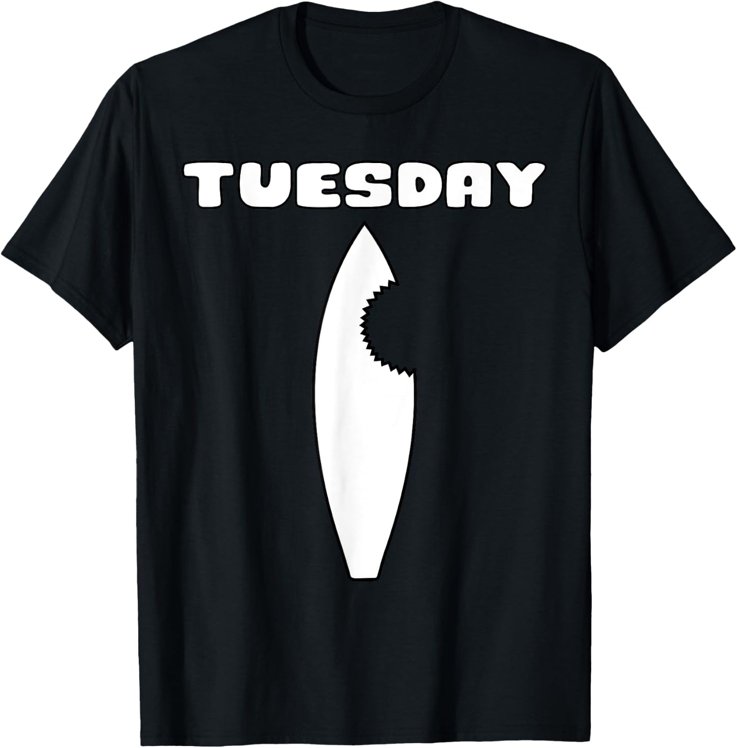 Days of the Week , Costume, Shark T-Shirt - T-Shirt | Black