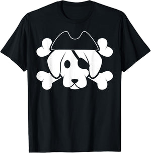 Pirate Dog T-Shirt - T-Shirt | Black