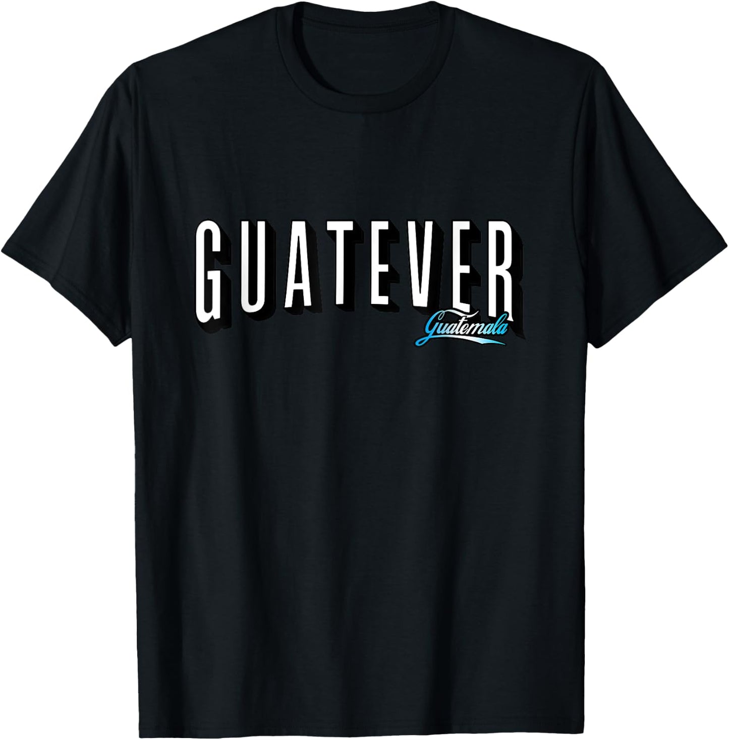GUATEVER Guatemala T-Shirt - T-Shirt | Black