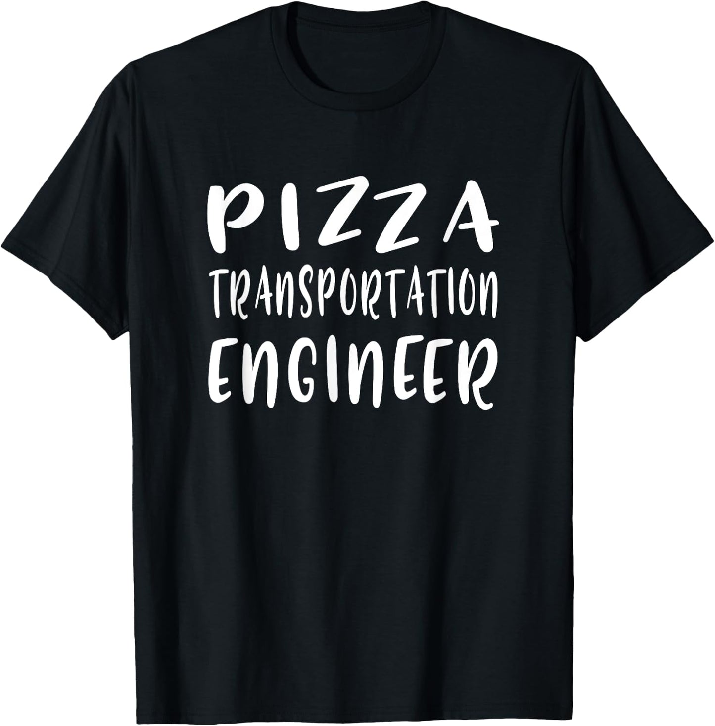 Funny Pizza Delivery Guy T-Shirt - T-Shirt | Black