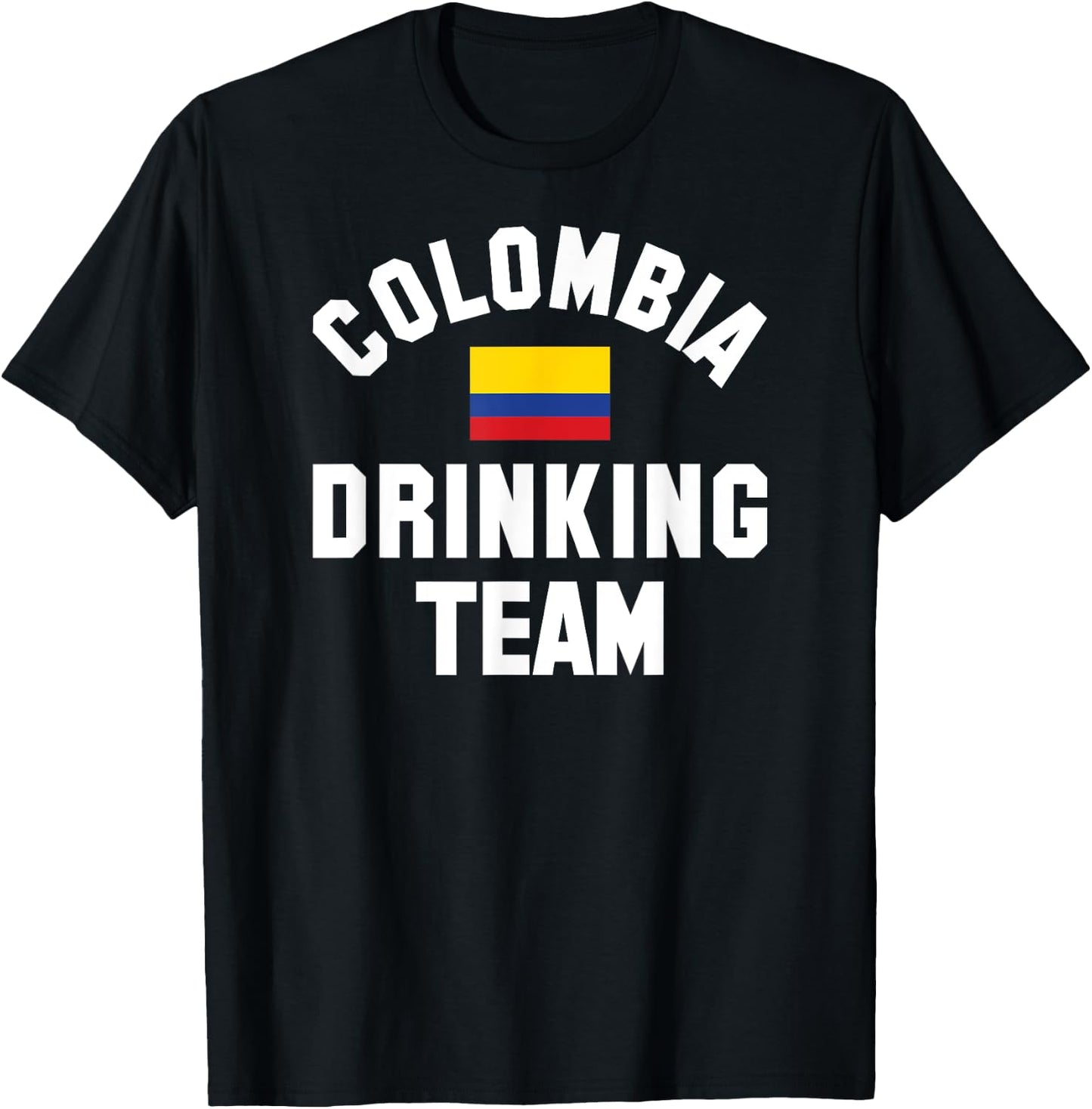 Colombia drinking team design for Colombia beer fests T-Shirt - T-Shirt | Black