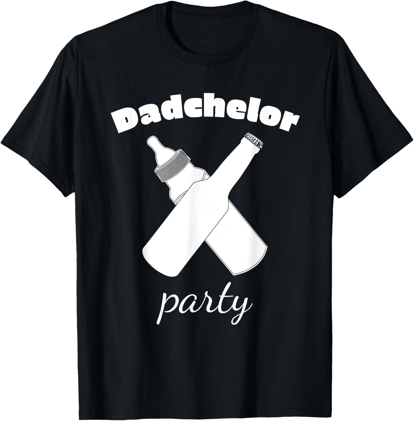 Funny Dadchelor Party T-Shirt - T-Shirt | Black