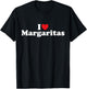 I Love Margaritas - Tequila, Bar Crawl, Cinco de Mayo, Tacos T-Shirt - T-Shirt | Black