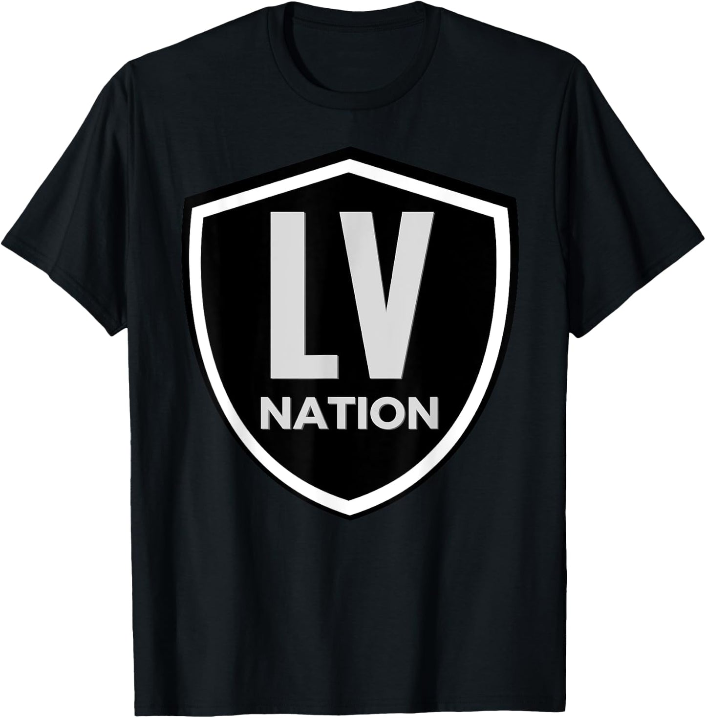 LV Nation Football Fan T-Shirt - T-Shirt | Black