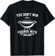 You Don't Win Friends With Salad - Funny T Shirt T-Shirt - T-Shirt | Black