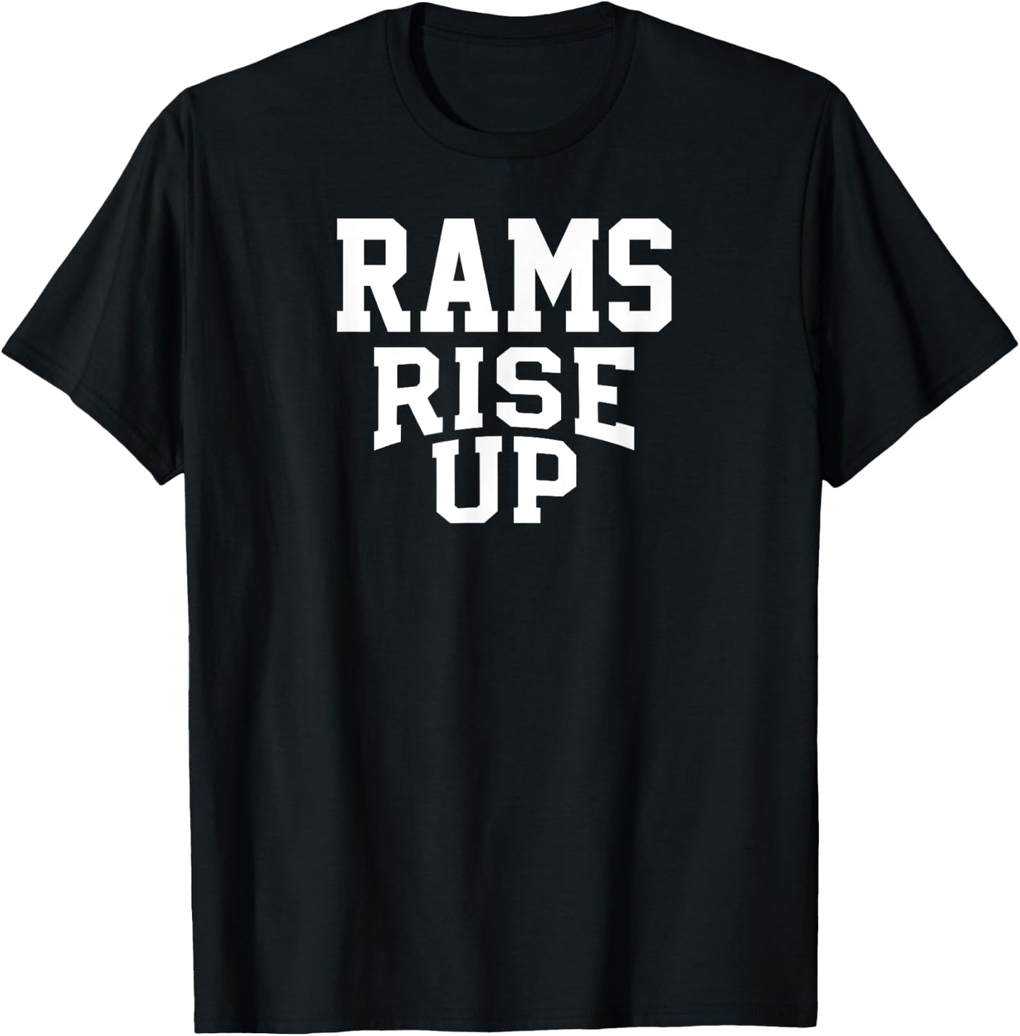 Rams Rockford Rise Up HS T-Shirt - T-Shirt | Black