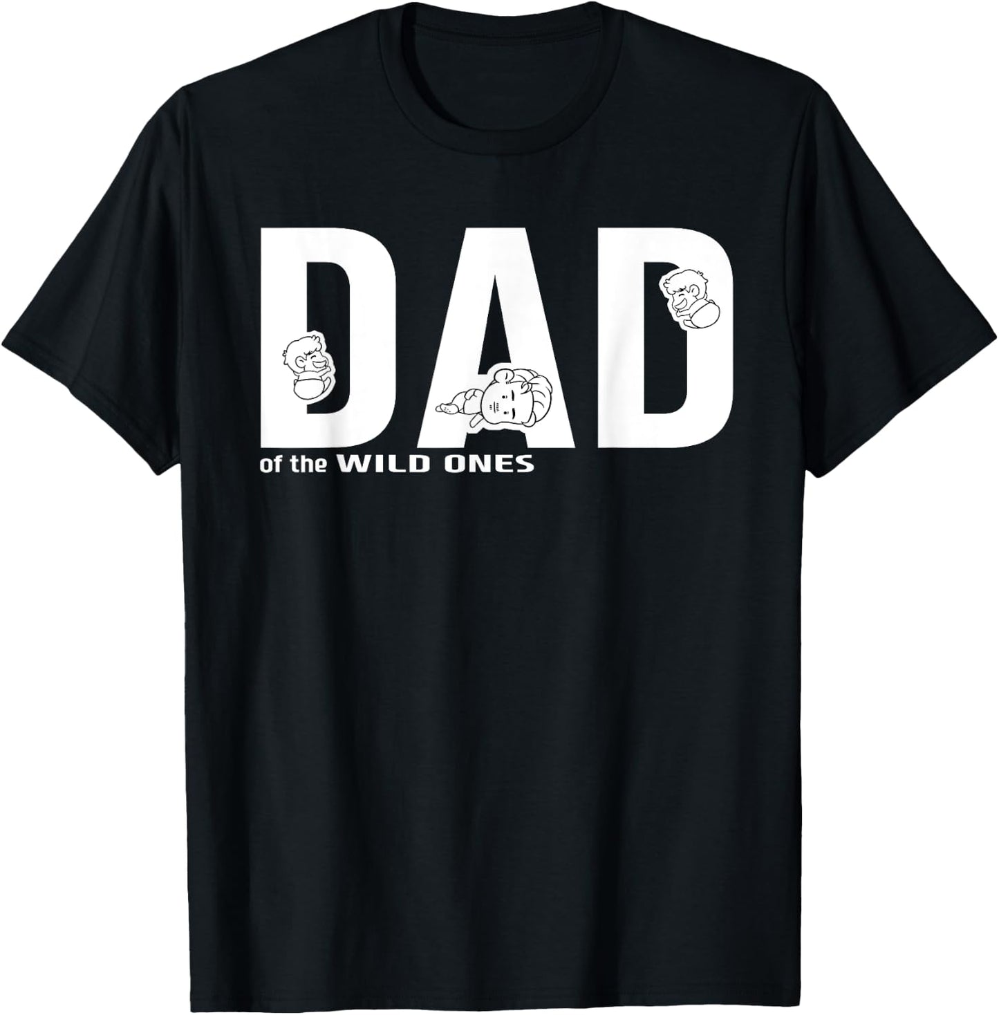 Dad Shirts Funny Proud Father Shirt Gag Parenting T-Shirt - T-Shirt | Black
