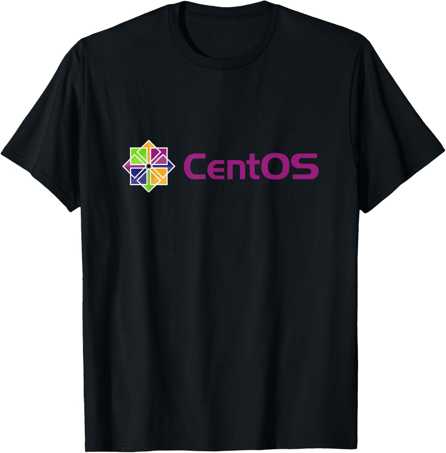 CentOs Linux lover with tagline Open Source Os T-Shirt - T-Shirt | Black