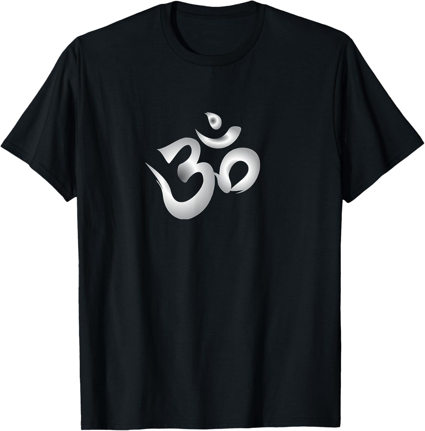Ohm Om Symbol Meditation Hinduism T-Shirt - T-Shirt | Black