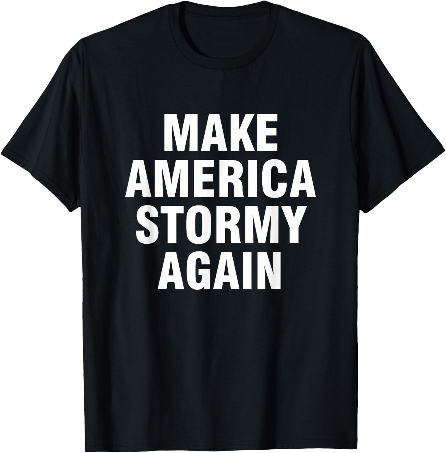 Make America Stormy Again T-Shirt - T-Shirt | Black