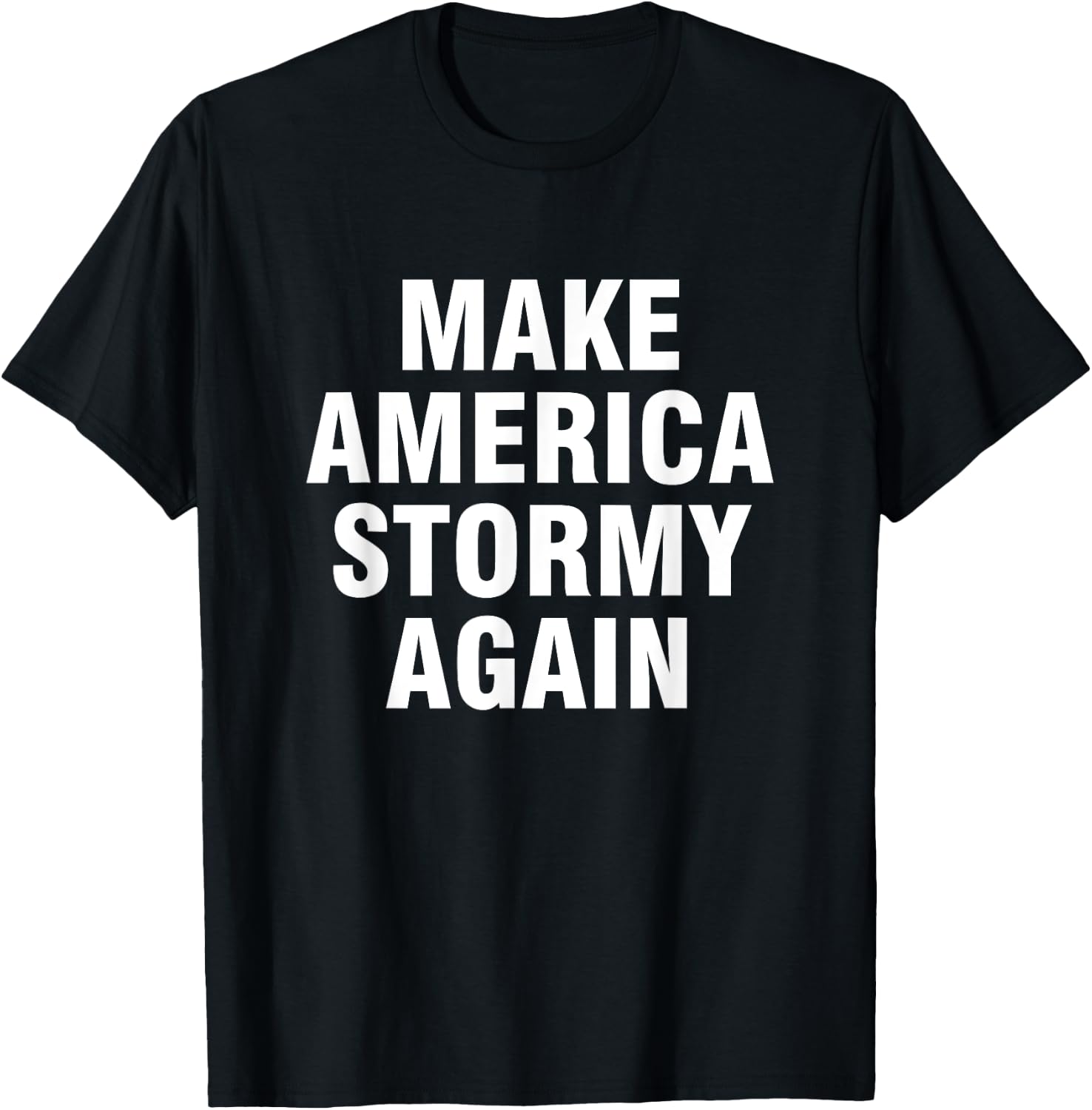 Make America Stormy Again T-Shirt - T-Shirt | Black