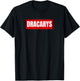 Dragons Lover Dracarys- Men White black T-Shirt - T-Shirt | Black