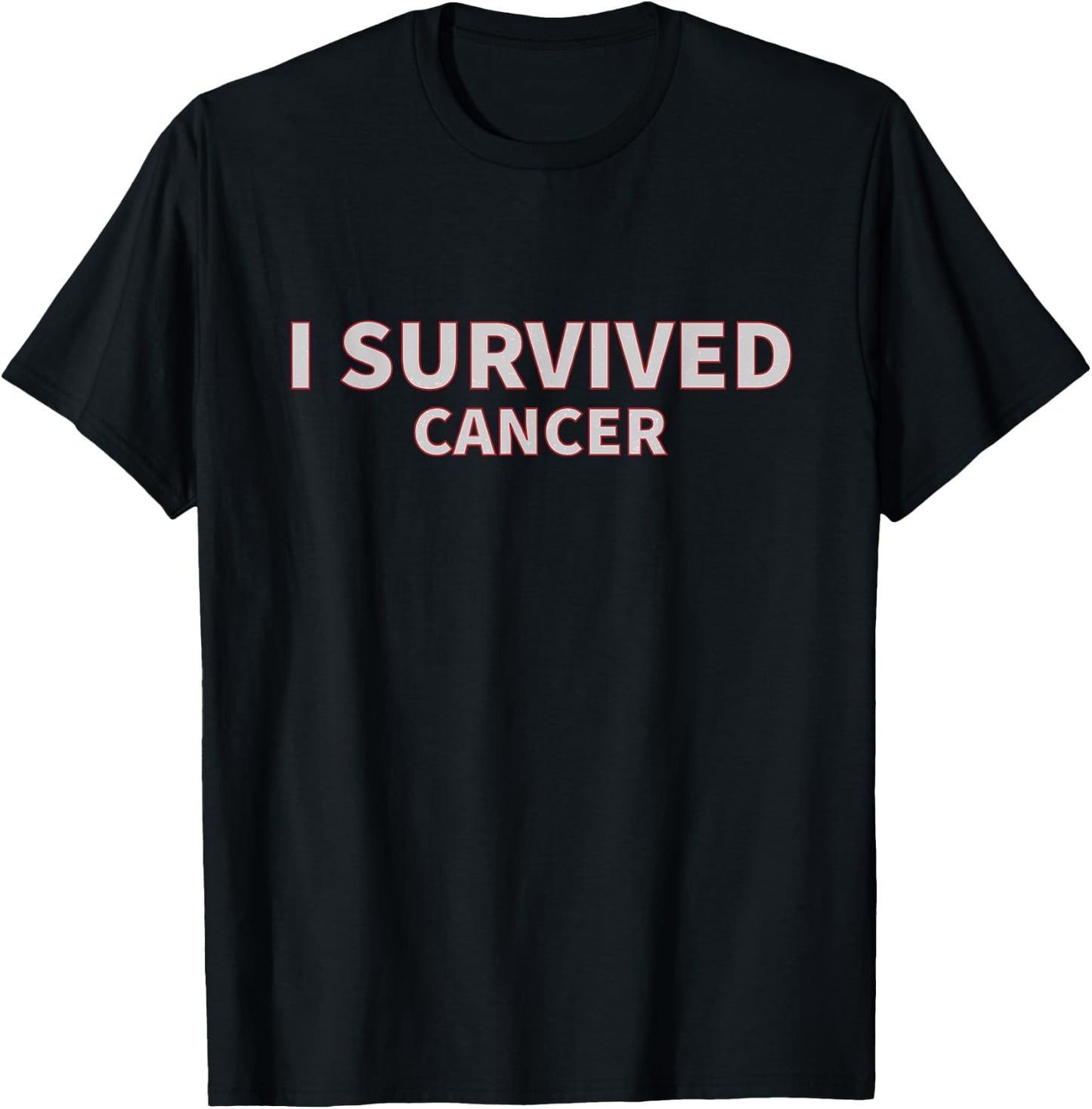 I Survived Cancer for cancer survivors T-Shirt - T-Shirt | Black