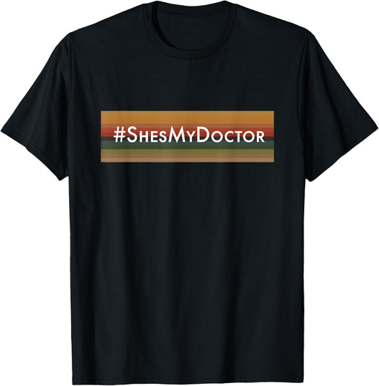 13 Shes My Doctor 13th Cosplay T-Shirt - T-Shirt | Black