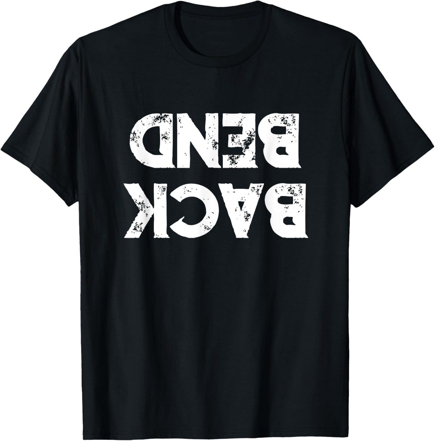 Contortionist Shirt | Handstand Up Side Down Backbend T-Shirt - T-Shirt | Black