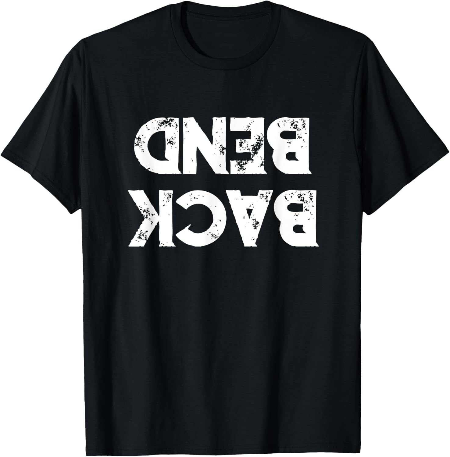Contortionist Shirt | Handstand Up Side Down Backbend T-Shirt - T-Shirt | Black